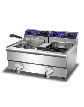 Electric Fryer Three-phased Double 10+10lt FRYDT10