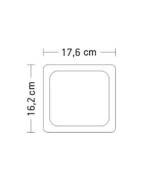 Gastronorm Container Inox GN 1/6 3,4lt
