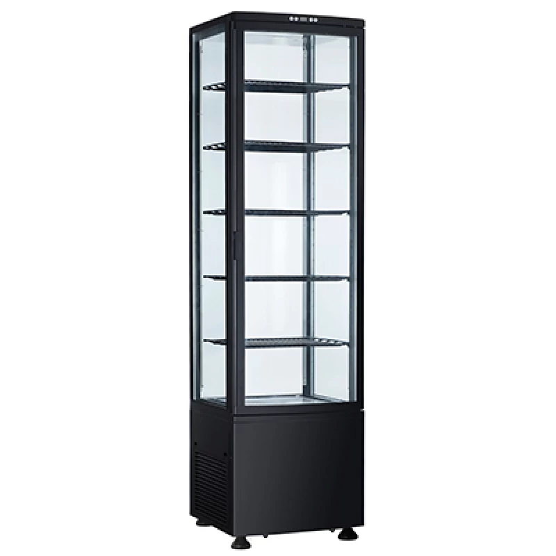 Upright display refrigerator VE288BL