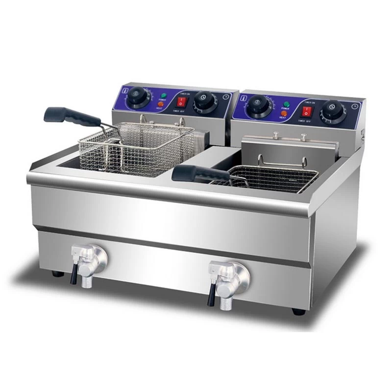 Electric Fryer Three-phased Double 10+10lt FRYDT10