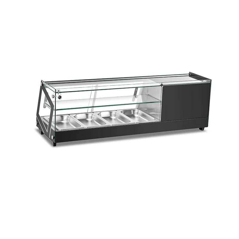 Refrigerated countertop display for 4GN 1/3