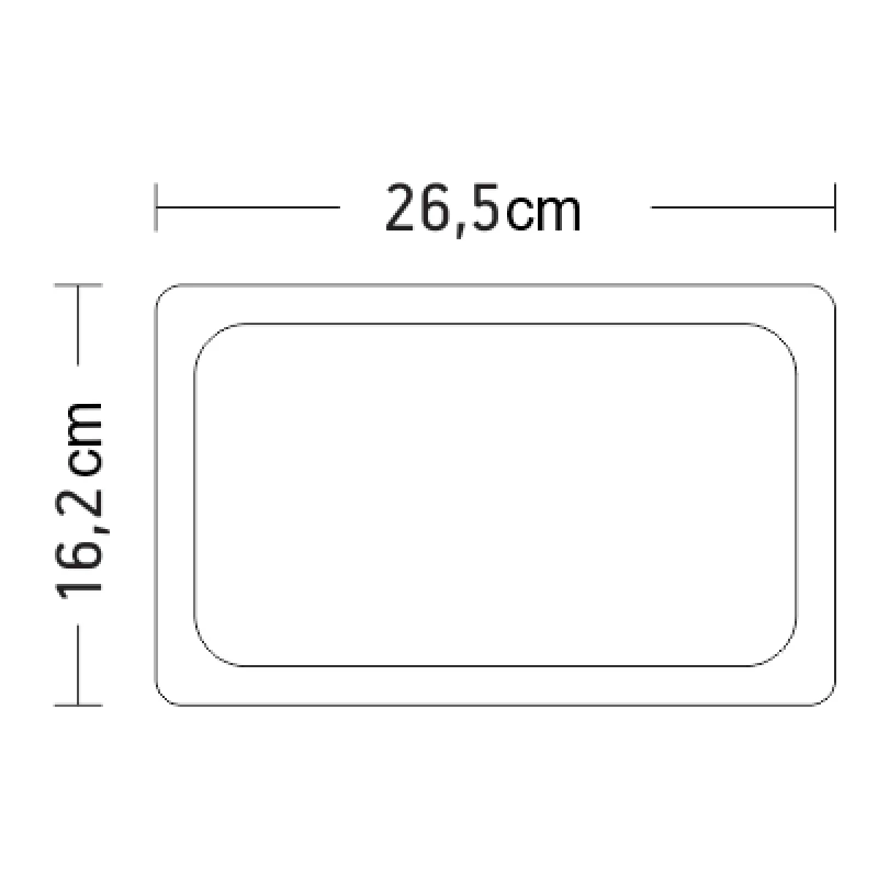 Gastronorm Container Inox GN 1/4 5,5lt