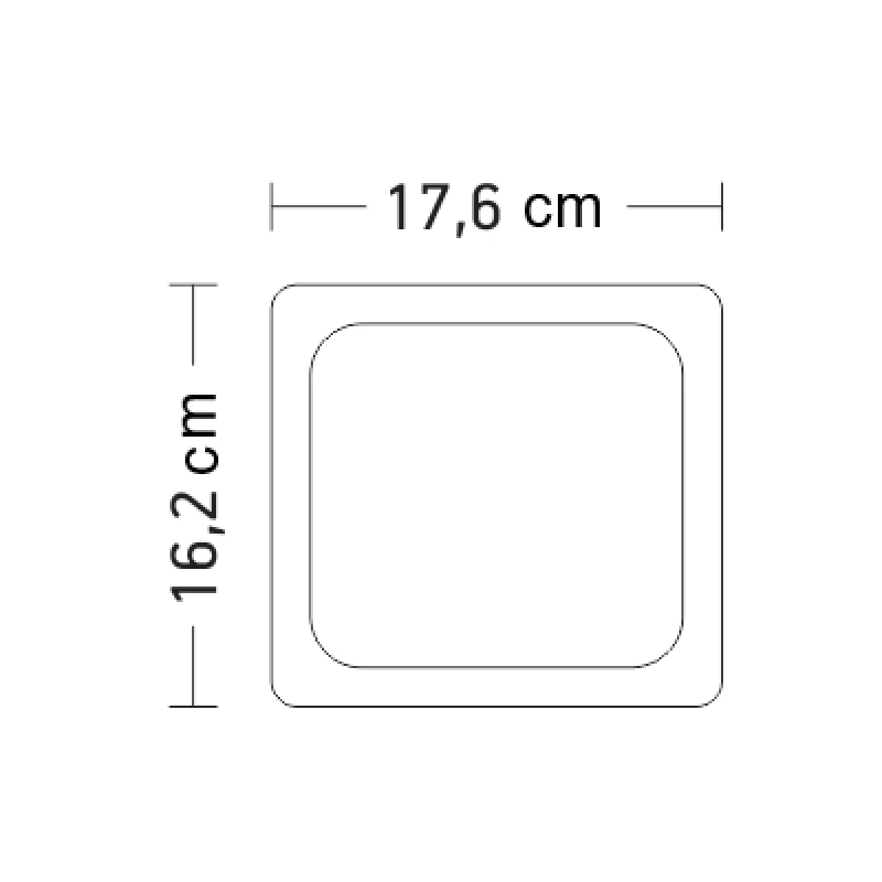 Gastronorm Container Inox GN 1/6 3,4lt