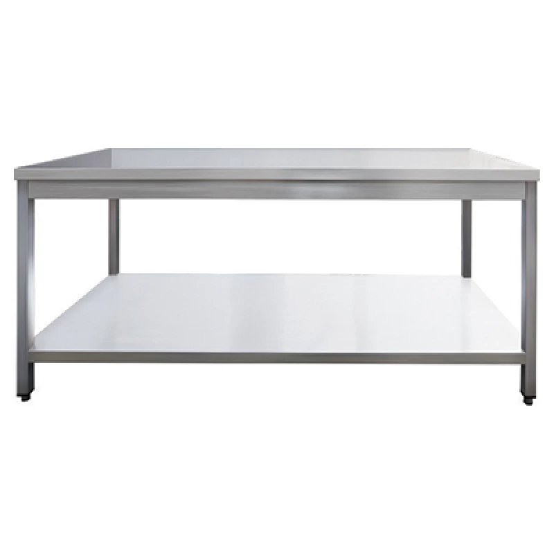 Inox Table 601670 | 160x70x85cm